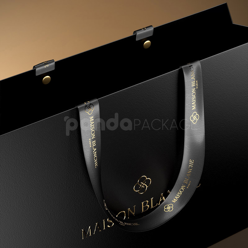 Glossy Black Gift Bag