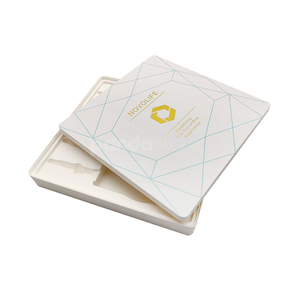 Custom Molded Pulp Packaging Tray for Sustainable Product Presentation ...