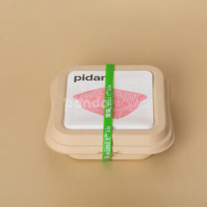Eco-Friendly Kraft Paper Food Box with Lid