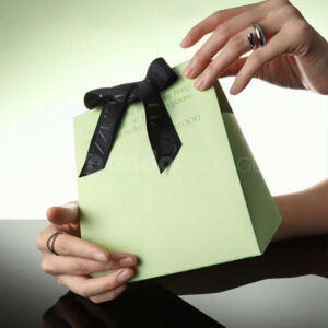 Pastel Green Gift Box