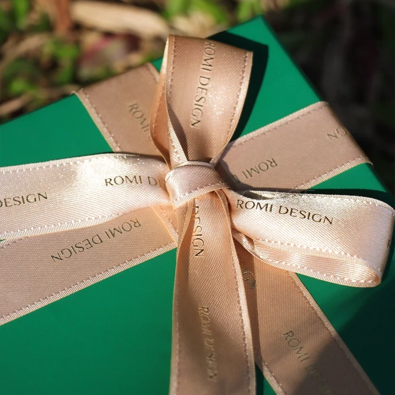 Green Ribbon Gift Box