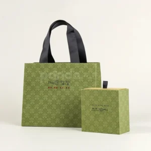 Textured Green Jewelry Box