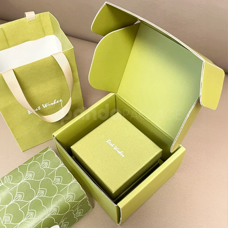 Green Rigid Jewelry Box
