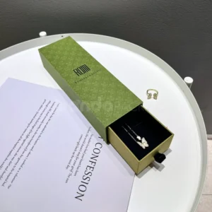 Textured Green Jewelry Box