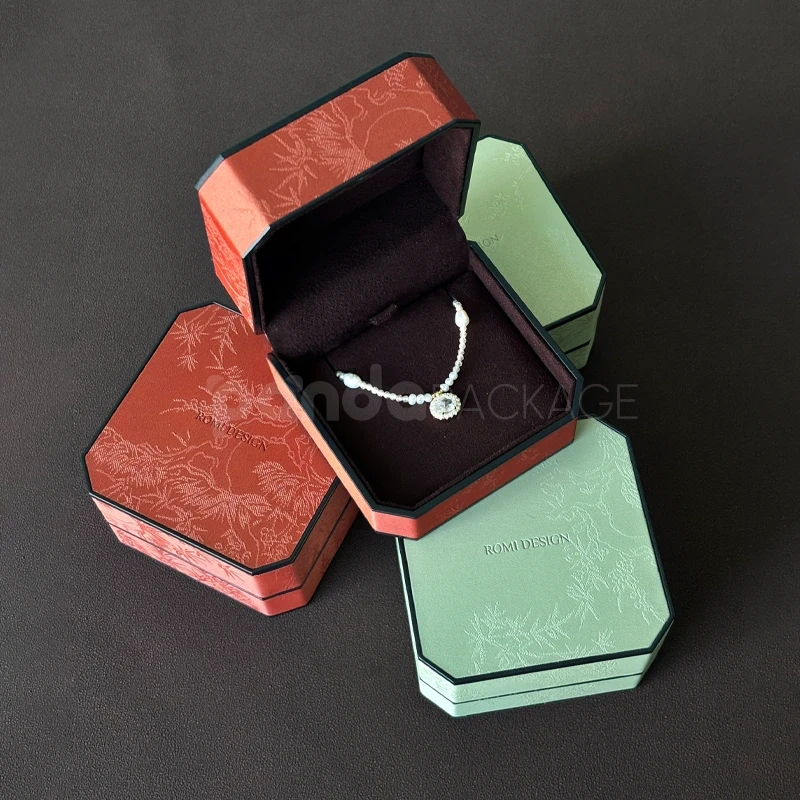 Ornamental Octagonal Jewelry Box