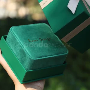 Green Ribbon Gift Box