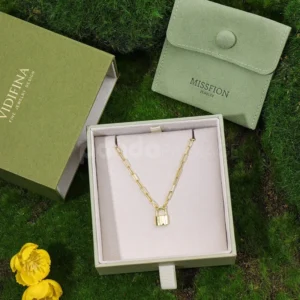 Eco-Friendly Green Jewelry Box