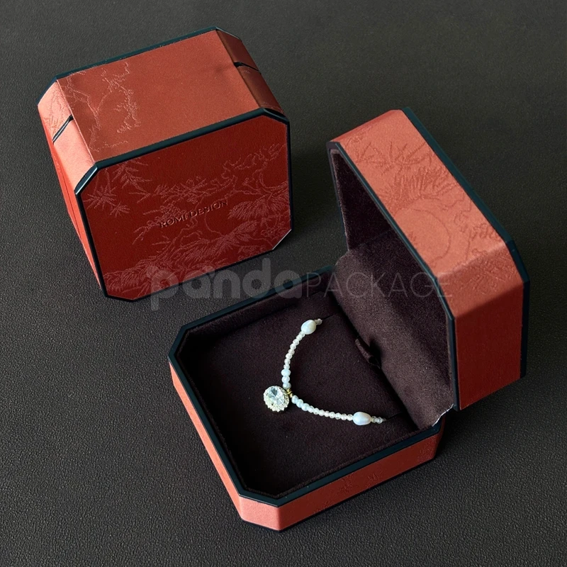 Ornamental Octagonal Jewelry Box
