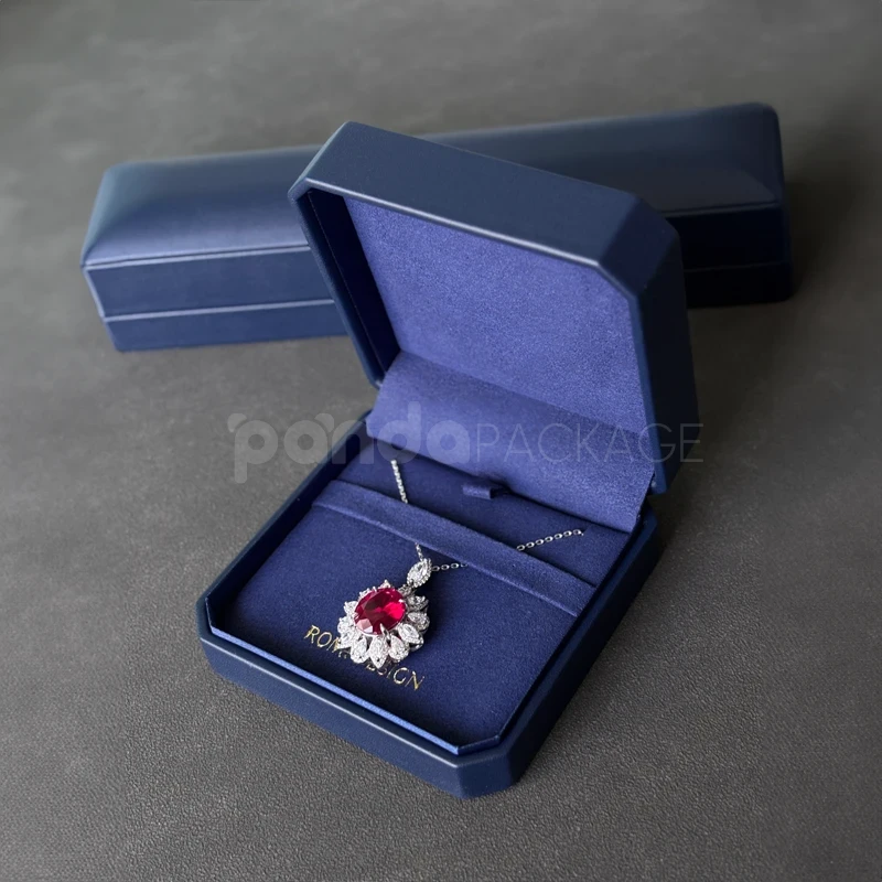 Luxury Jewelry Box in Deep Blue