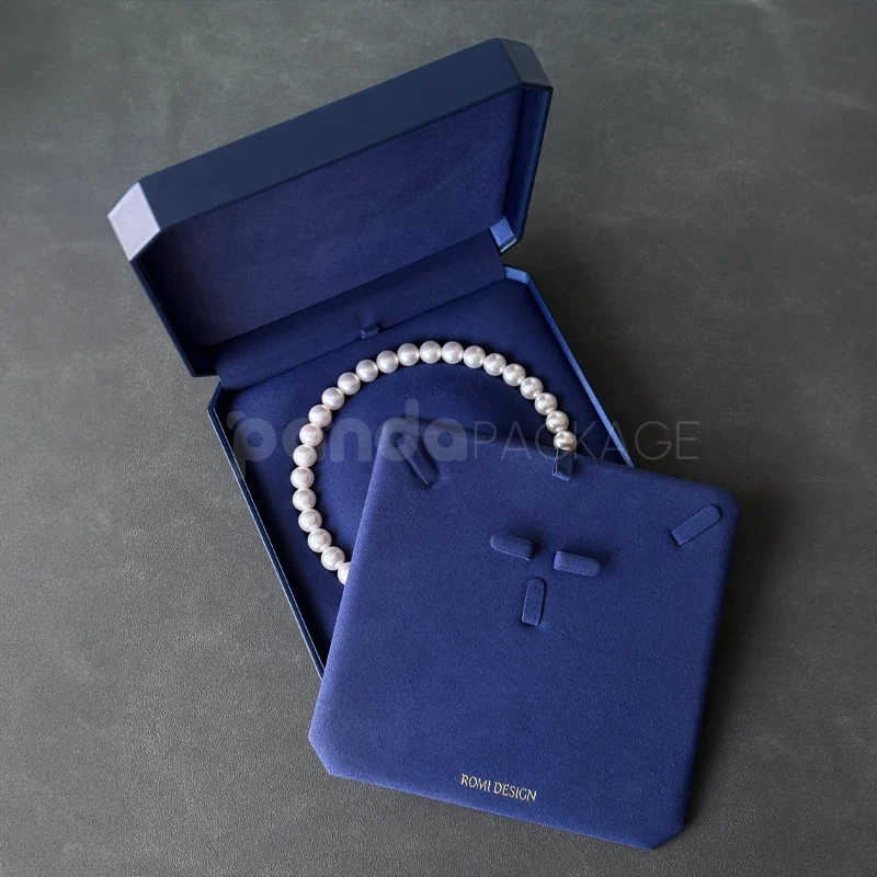 Luxury Jewelry Box in Deep Blue