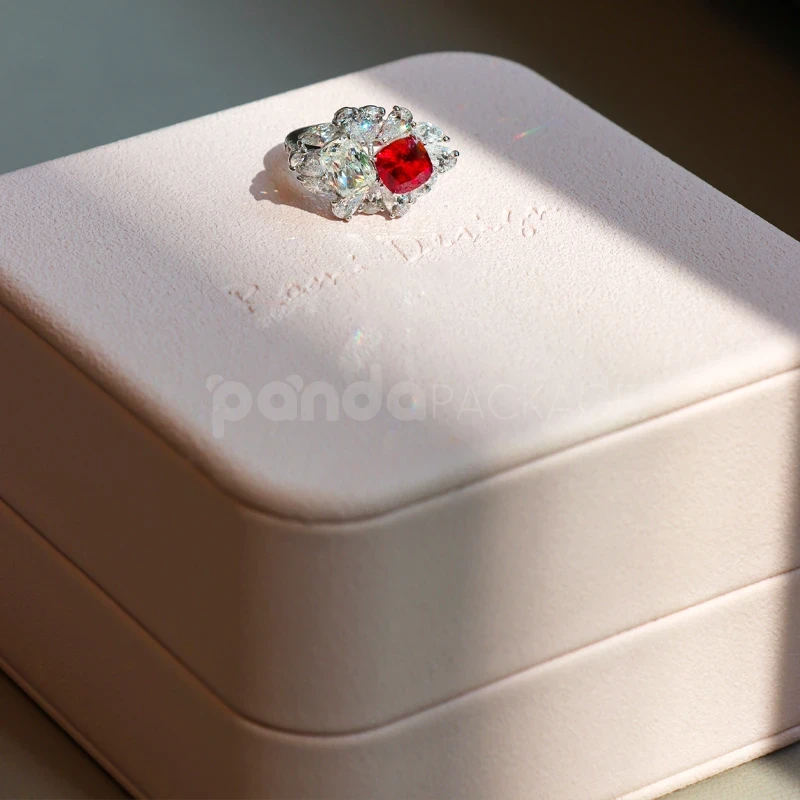 Elegant Cream Jewelry Box