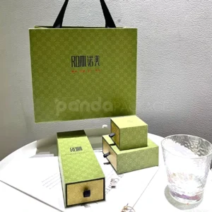 Textured Green Jewelry Box