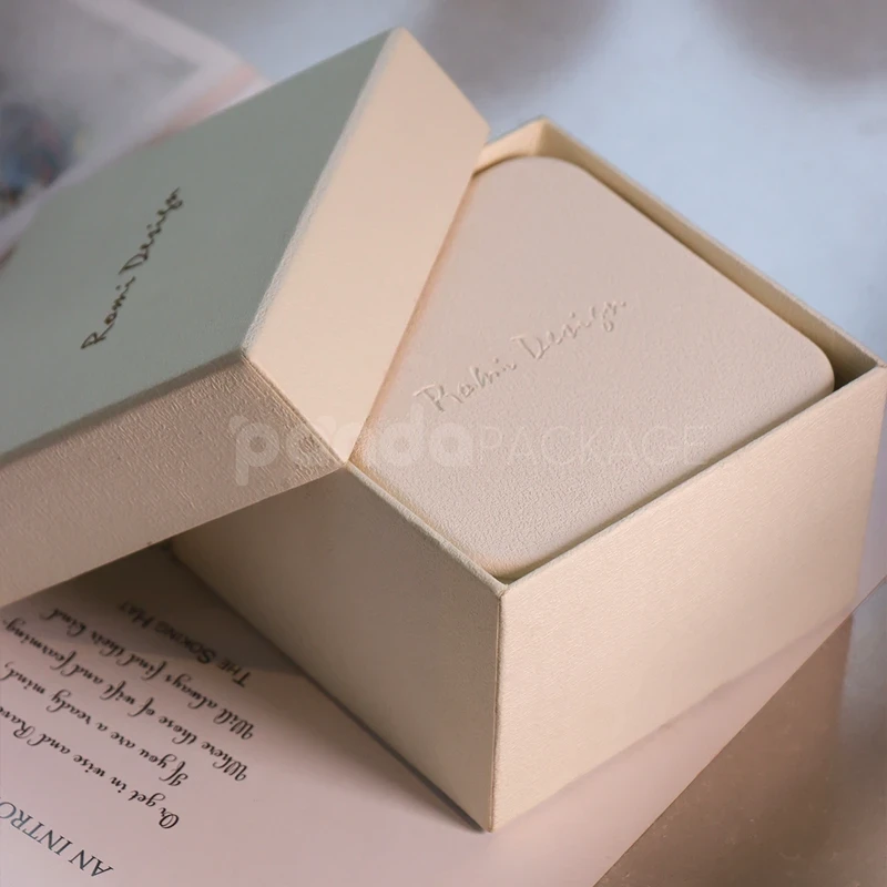 Elegant Cream Jewelry Box