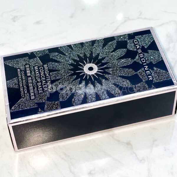 Luxury Blue Drawer Box with Foil Stamping Finish
