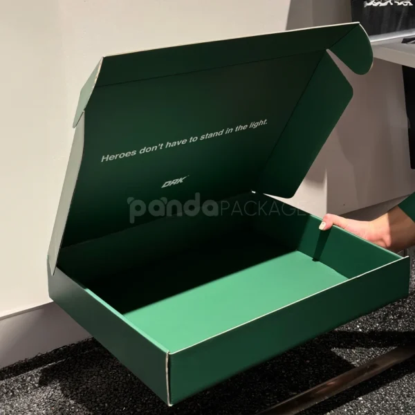 Luxury Magnetic Closure Green Rigid Gift Box