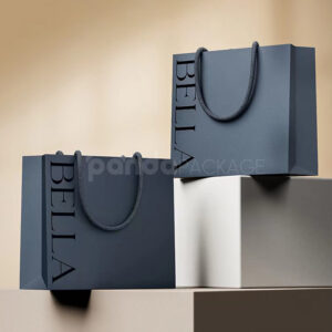 Midnight Blue Embossed Gift Bag