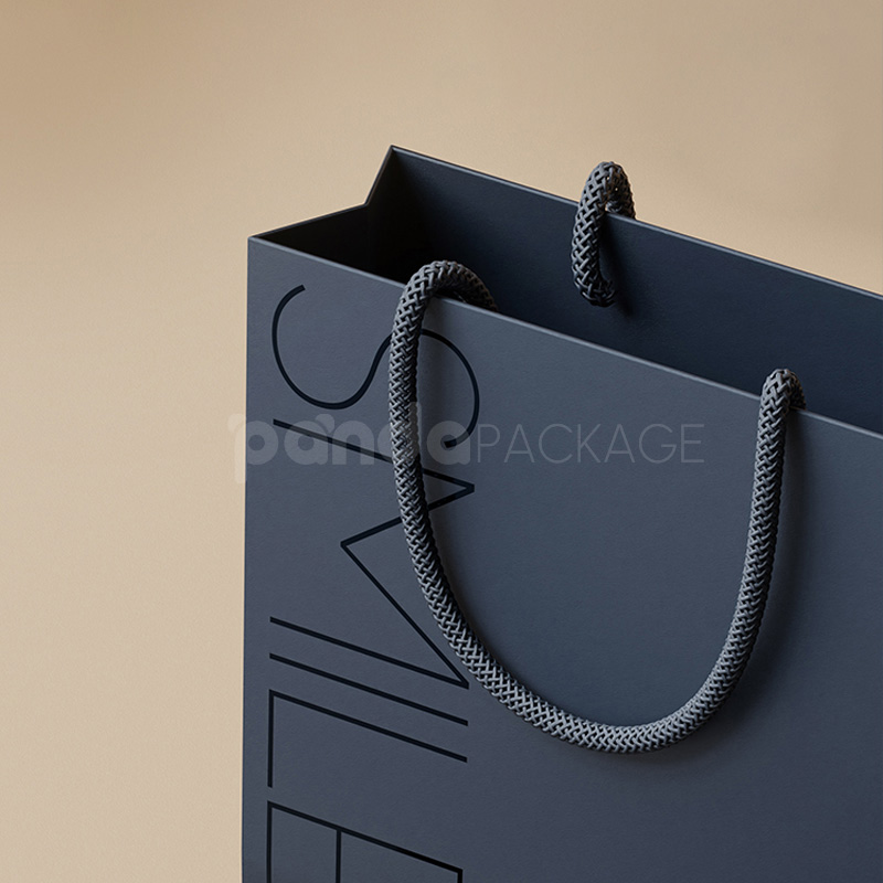 Midnight Blue Embossed Gift Bag