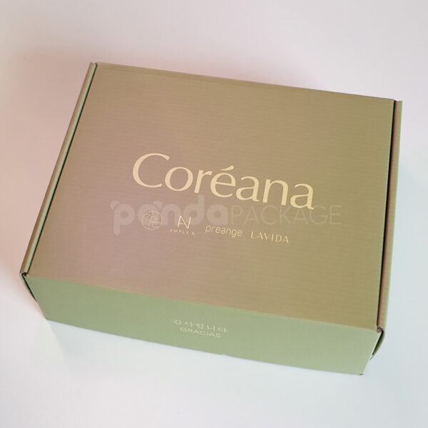 Eco-Friendly Matte Green Mailer Box for Brand Packaging
