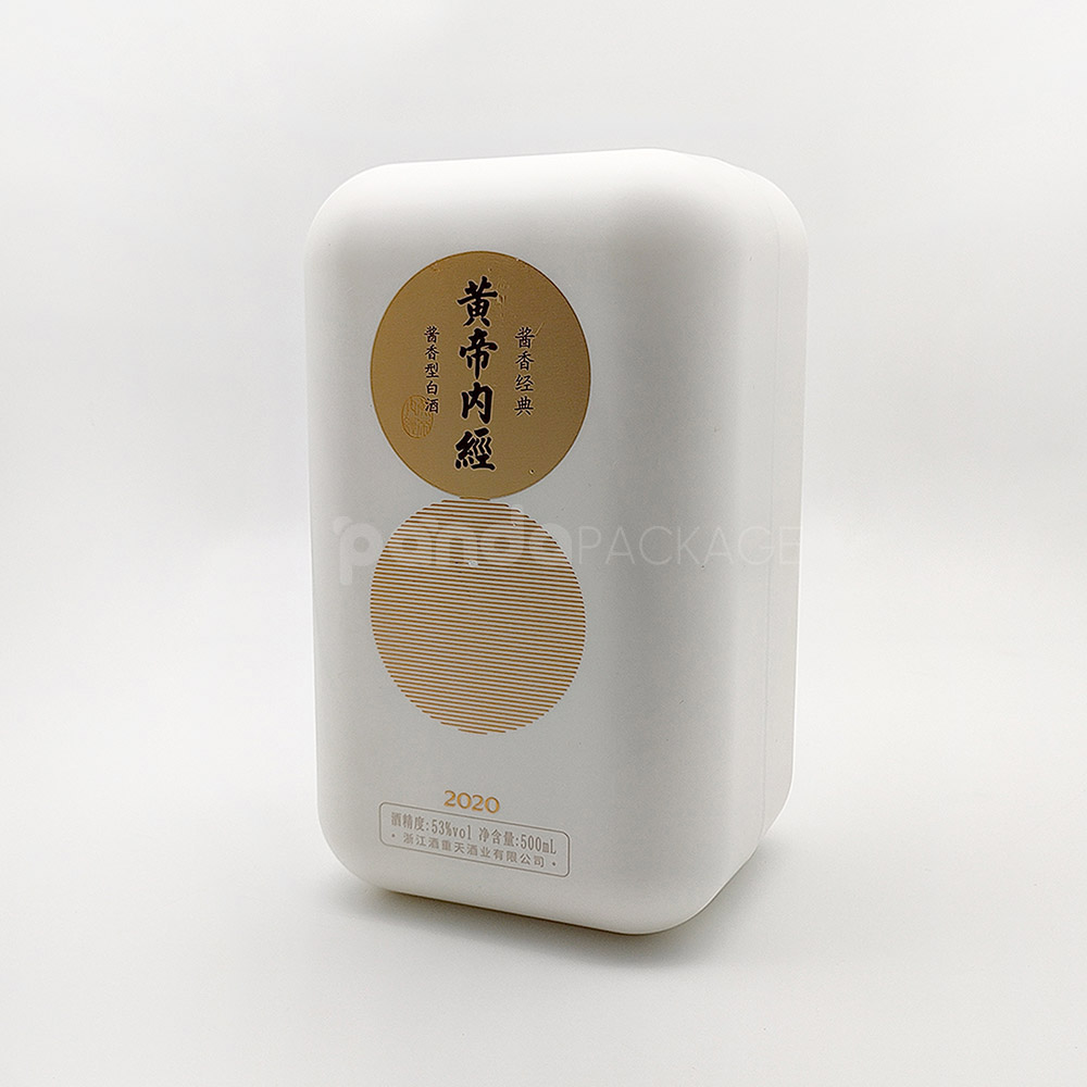 Minimalist Tea Packaging with Ceramic-Inspired Design