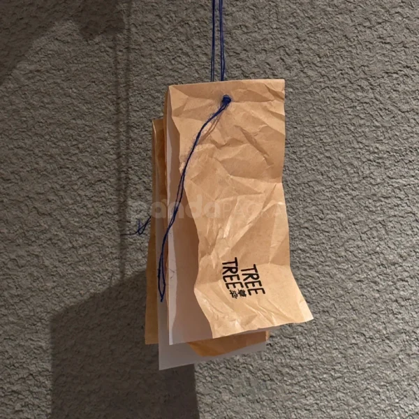 Natural Kraft Paper Garment Hang Tag with Twine String