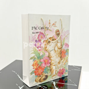 Cat-Themed Gift Bag