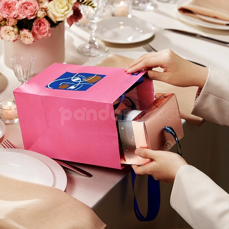 Pink Gift Tote Bag