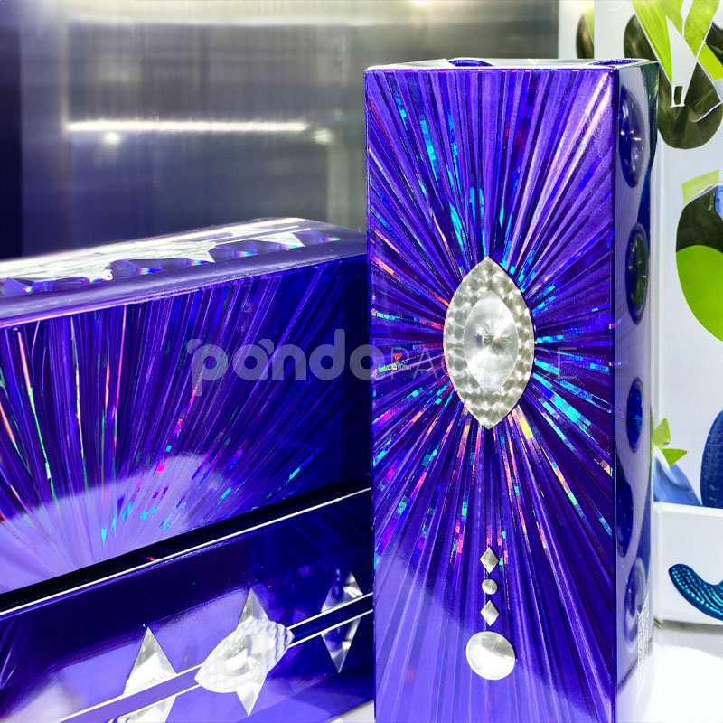 Radiant Starburst Holographic Skincare Box