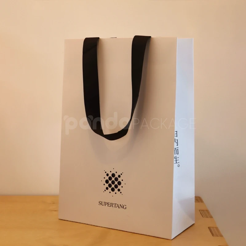 White Shopping Bag