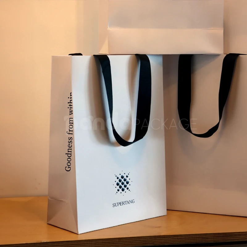 White Shopping Bag