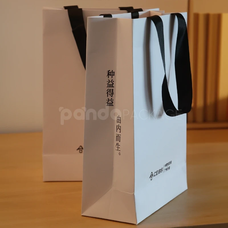 White Shopping Bag