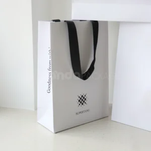 White Shopping Bag