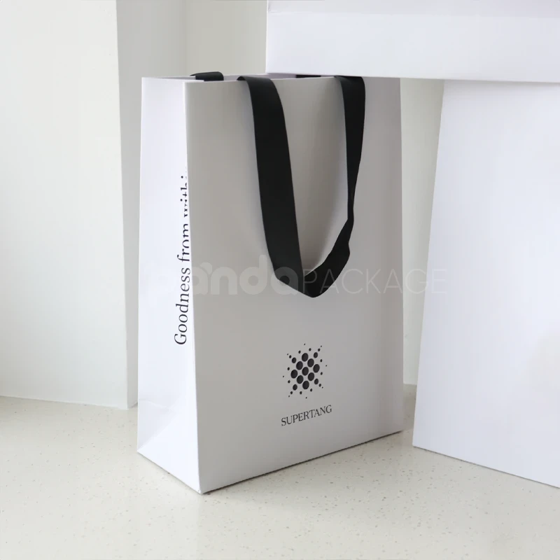 White Shopping Bag