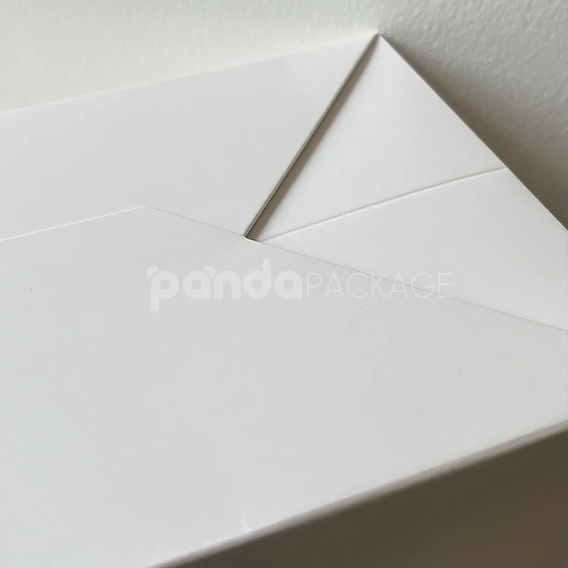 White Gift Bag with Gold Foil Logo