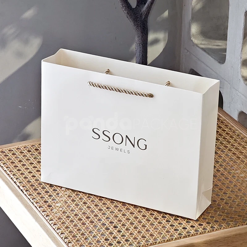Cream Gift Bag