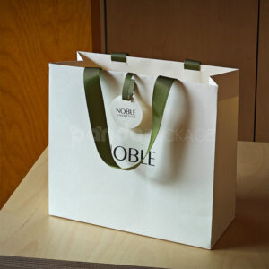 Elegant White Gift Bag