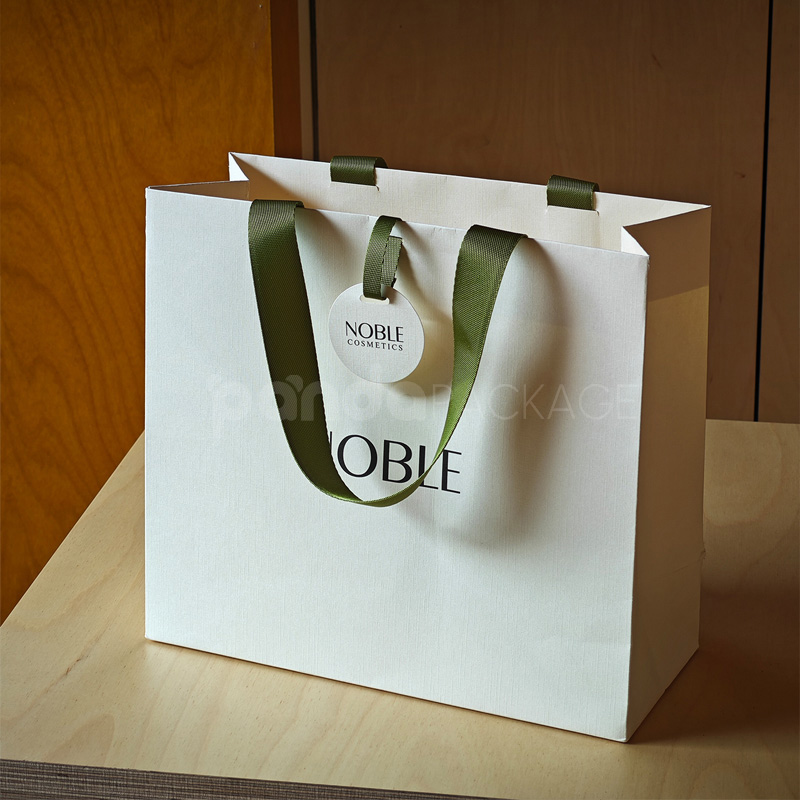 Elegant White Gift Bag
