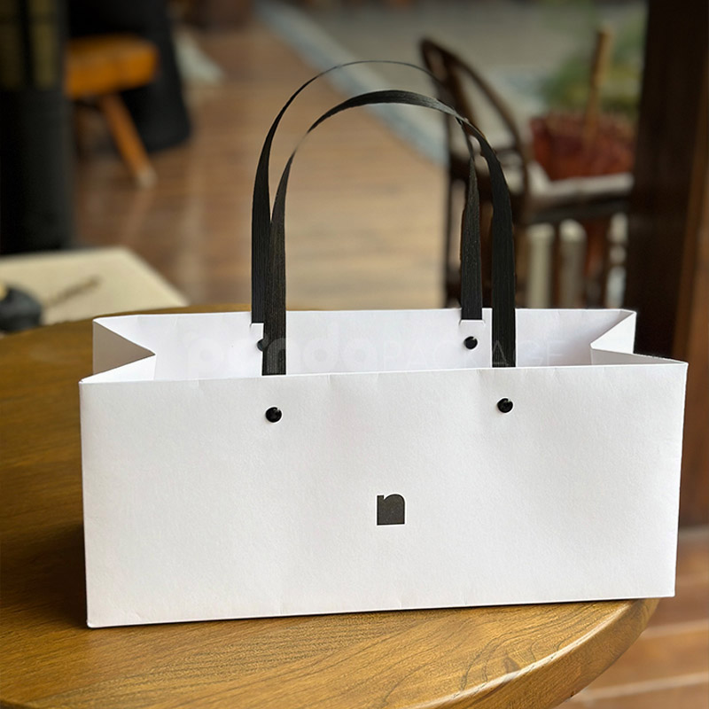 Elegant White Gift Bag