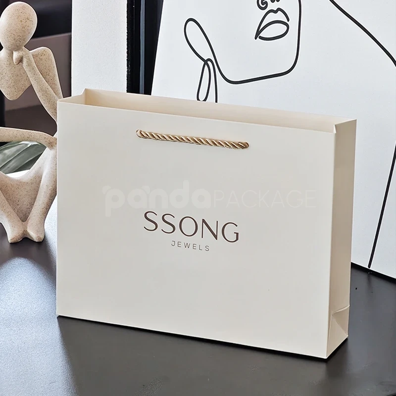 Cream Gift Bag