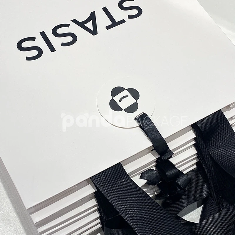 Luxury Gift Bag with Logo Tag