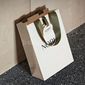 Elegant White Gift Bag