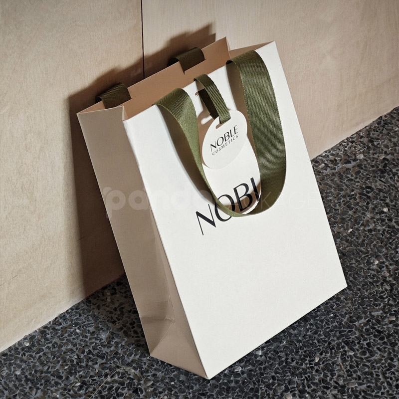 Elegant White Gift Bag