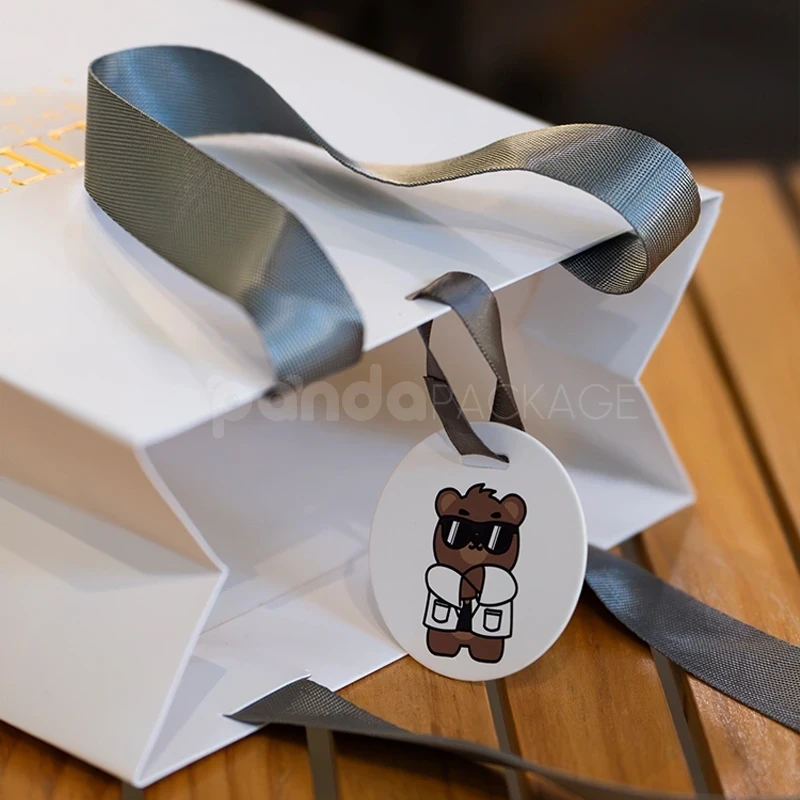 Luxury White Gift Bag