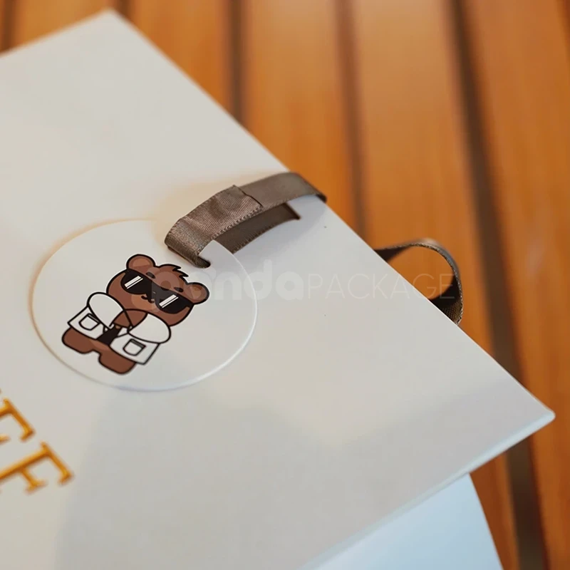 Luxury White Gift Bag