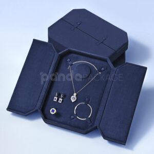 Velvet Jewelry Set Display Book