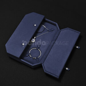 Velvet Jewelry Set Display Book