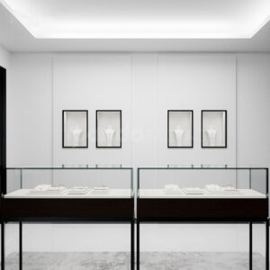 White Jewelry Display Tray