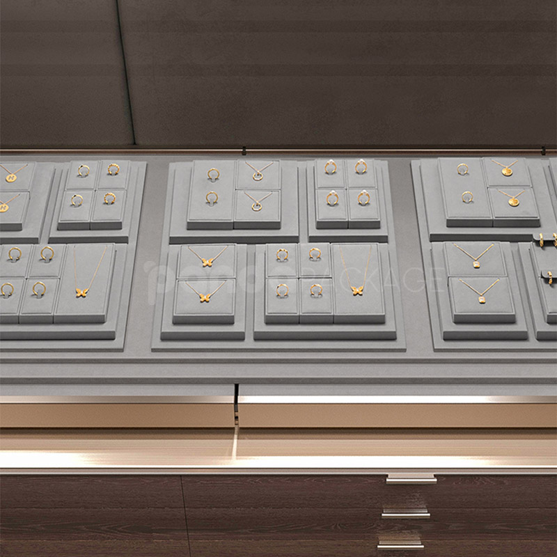 Grey Jewelry Display Board