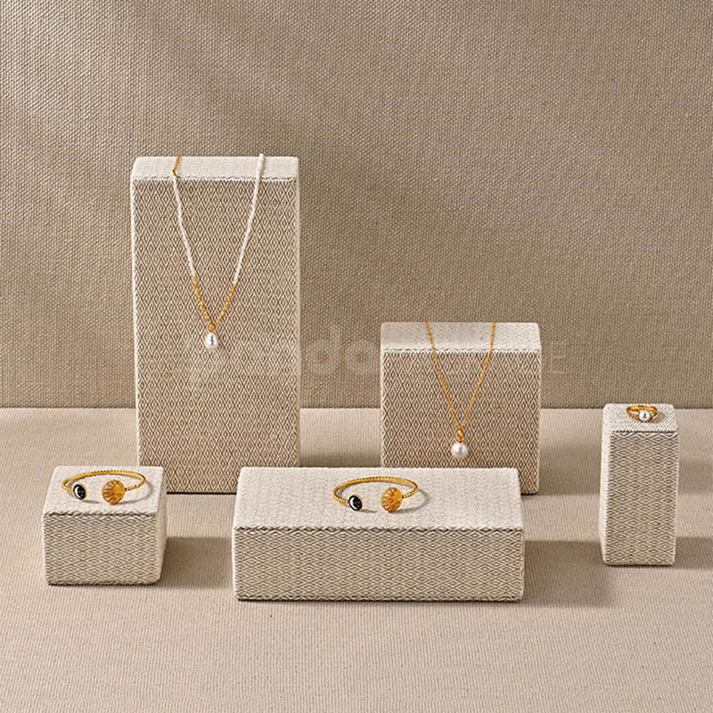 Linen Jewelry Box
