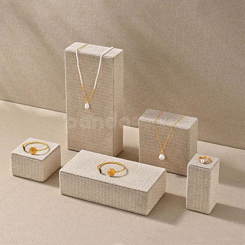 Linen Jewelry Box