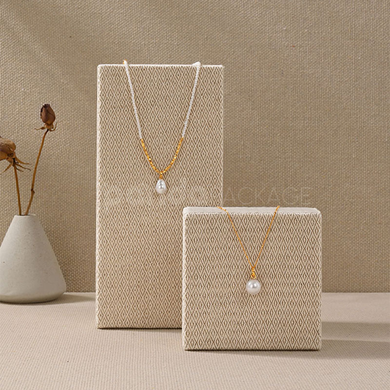 Linen Jewelry Box